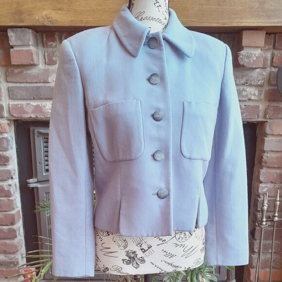Valentino Jackets & Blazers - Valentino Miss V Vintage Lavender Jacket